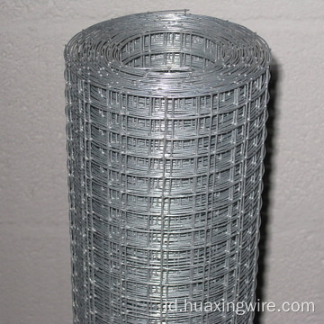 Galvanis kemudian pvc welded mesh